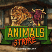 Animals Strike slot game image from PlayTime PH